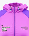 Women's Windbreaker Jacket Mockup