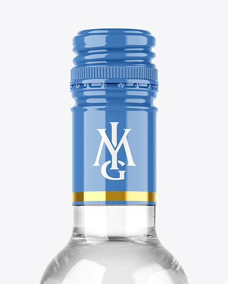 250ml Vodka Bottle Mockup
