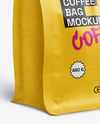 Kraft Paper Coffee Bag Mockup