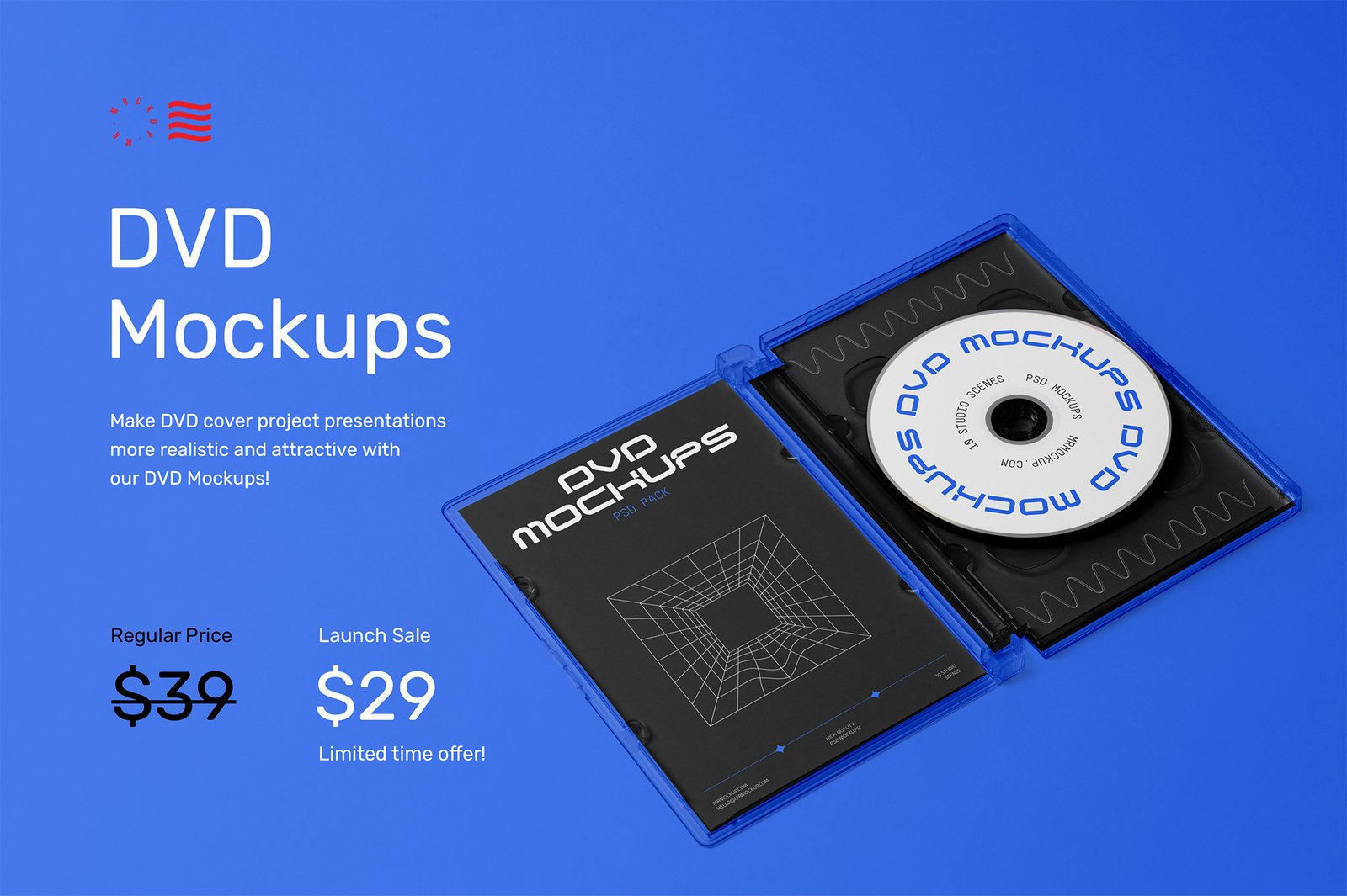 DVD Digipack Mockups