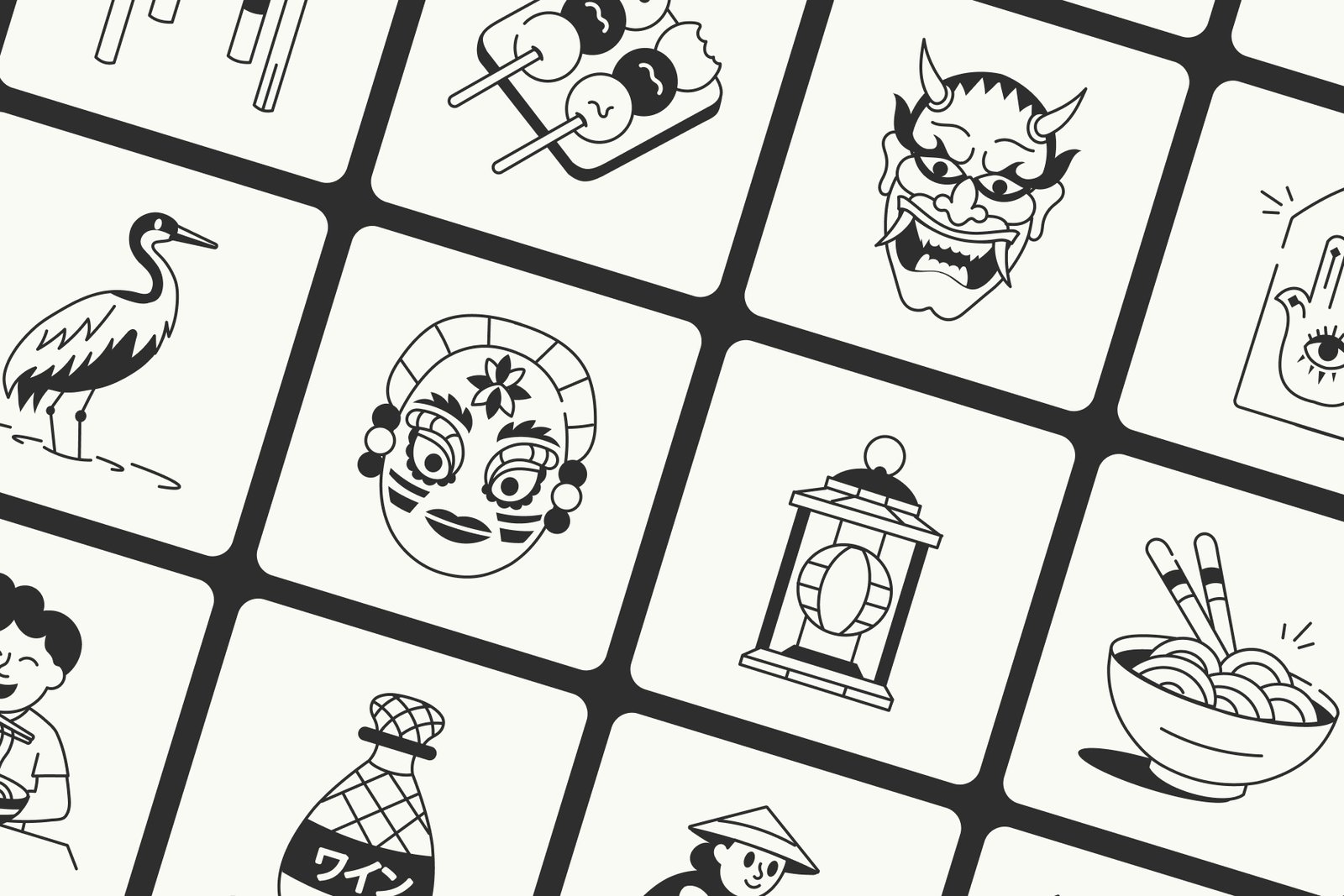 Japanese Drawing Illustration