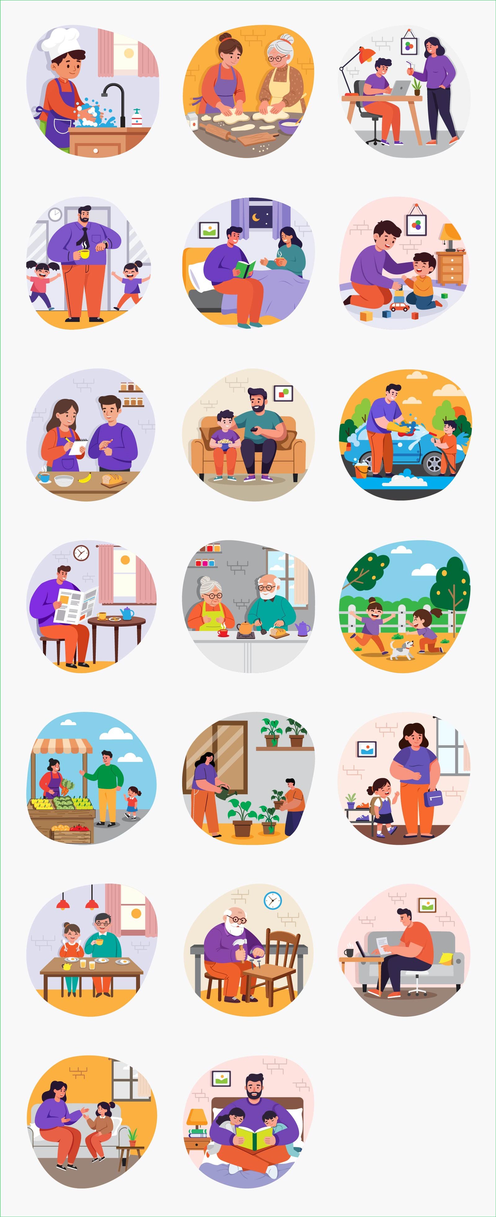 Family Illustrations