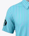 Men's Short Sleeve Shirt Mockup - Front View