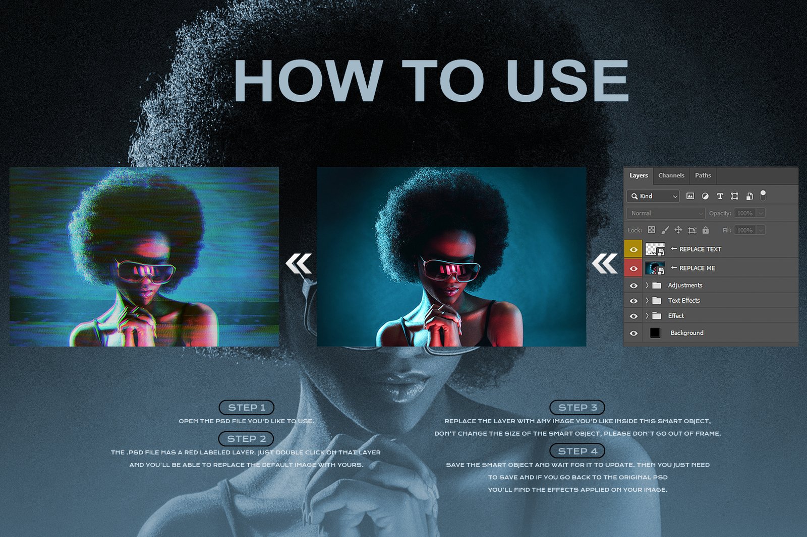 VHS Photo Effect