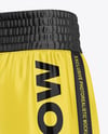 Boxing Shorts Mockup - Half Side View