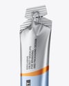 Metallic Stick Sachet Mockup