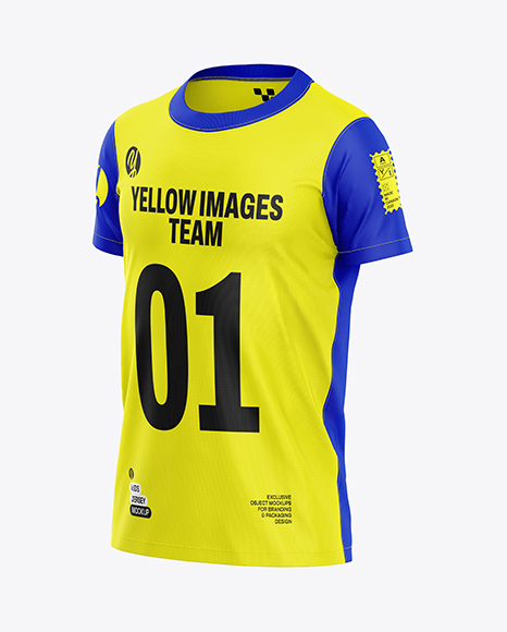 Kids Soccer Jersey Mockup