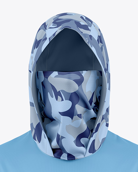 Hooded Fishing Jersey Mockup