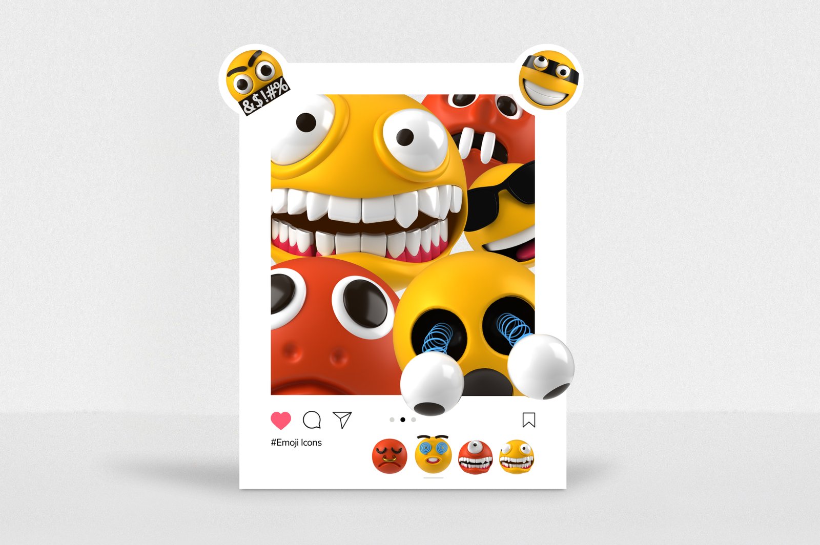 3D Emoji Icons