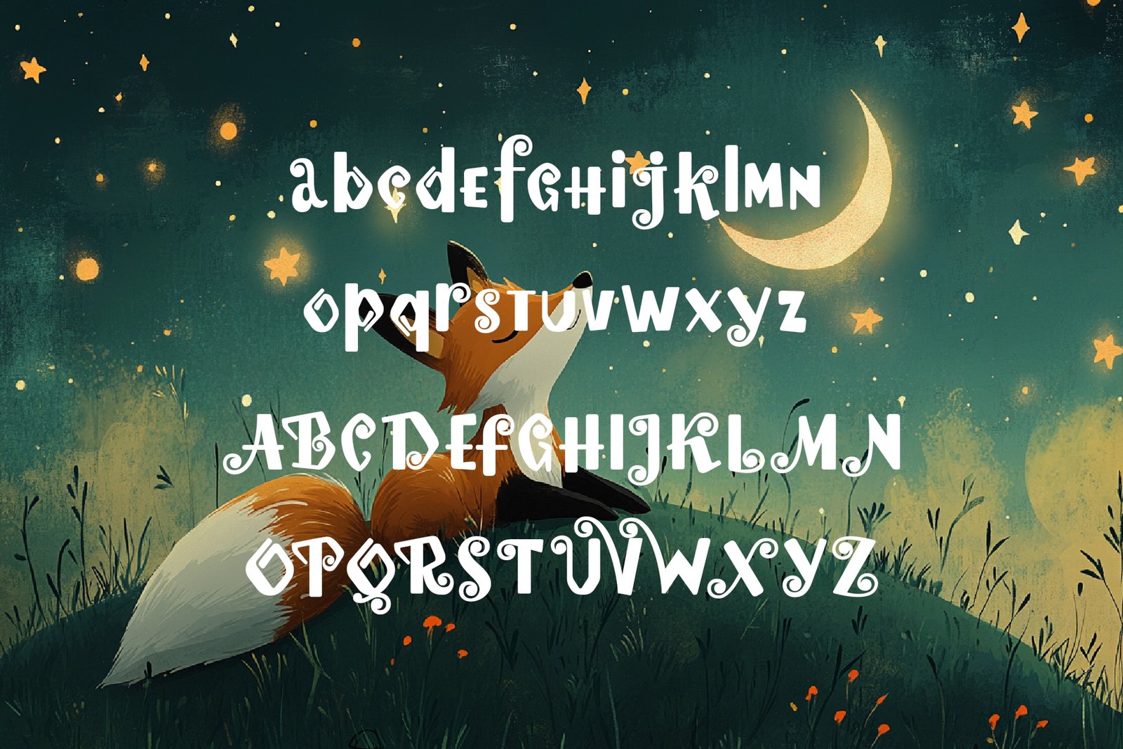 Malishka - Adorable Kids Typeface