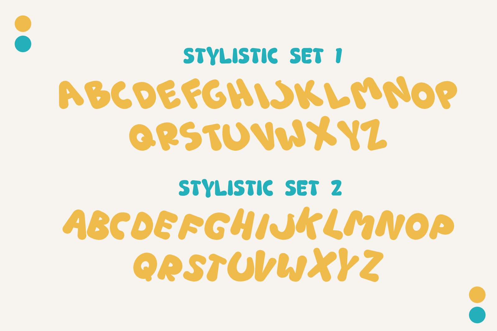 Rounded Robin - Cute and Girly Font Duo