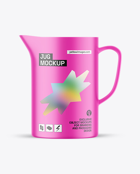 Matte Jug Mockup