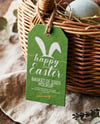 Easter Basket with Tag Mockup