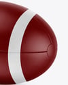 Vintage Leather Rugby Ball Mockup