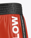 Boxing Shorts Mockup - Half Side View