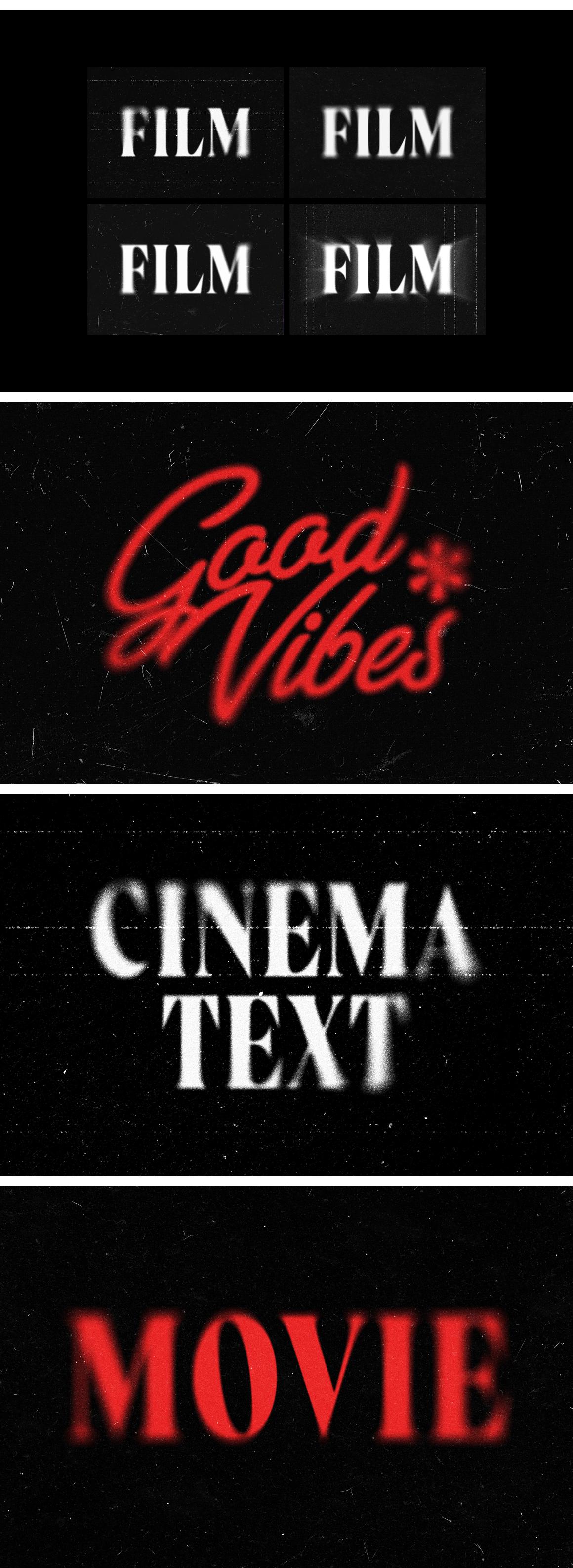 Cinematic Text &amp; Logo Effect