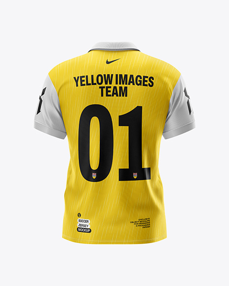 Soccer Polo Jersey Mockup - Jersey t shirt mockup