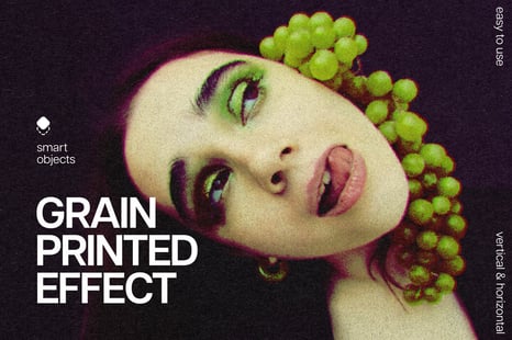Grain Print Photo Effect - Add-Ons