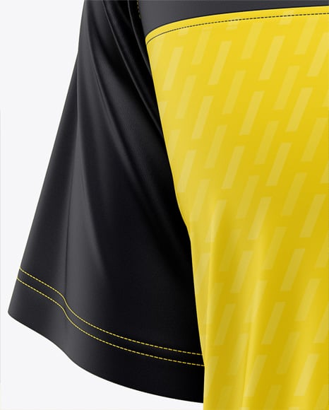 Raglan Short Sleeve Cage Jacket Mockup