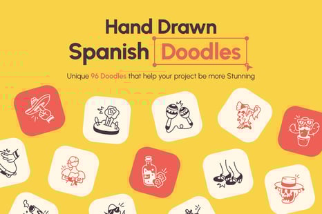 Spanish Doodles Icon - Culture clipart