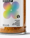 Jar with Garam Masala Seasoning Mockup
