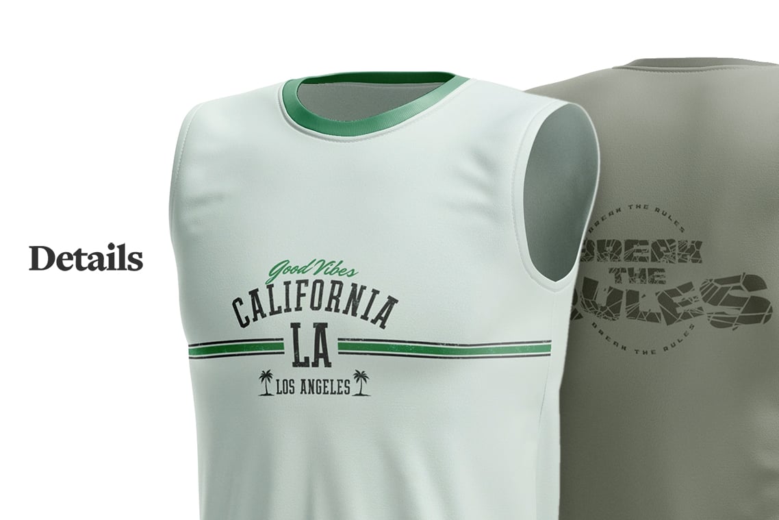 Sleeveless Shirt Animated Mockup