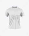 Round Collar Rugby Jersey Mockup - Front View