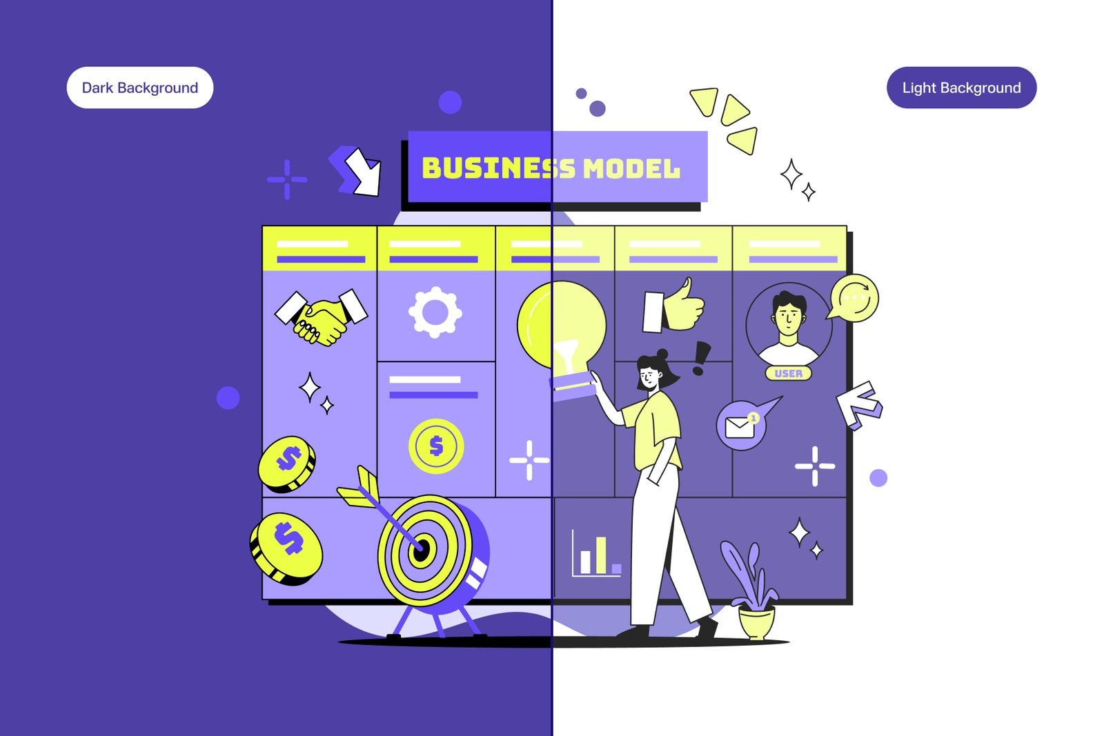 Startup and Saas illustration