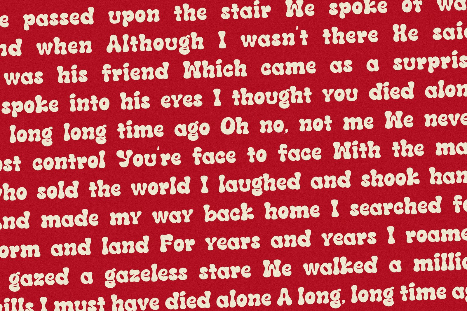 Monstra Guthen - Groovy Retro Font