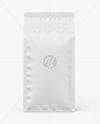 Matte Coffee Bag Mockup
