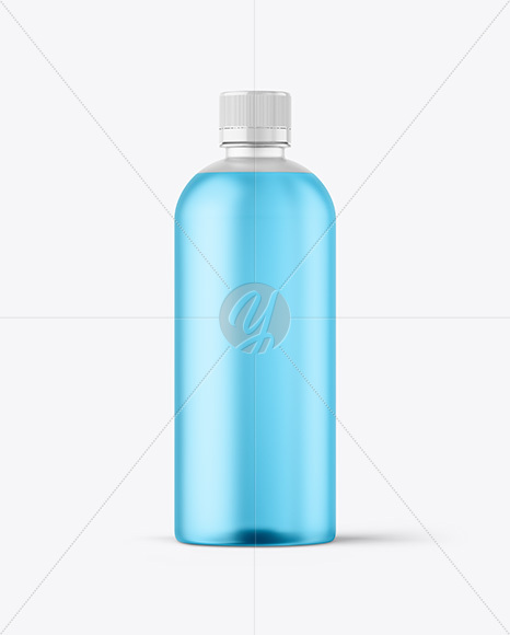 Frosted Cosmetic Bottle Mockup