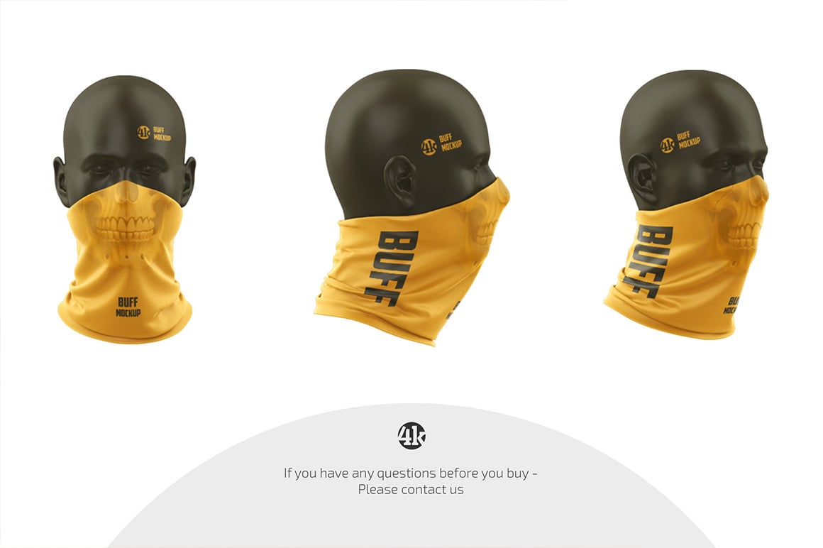 Buff Mockup Set