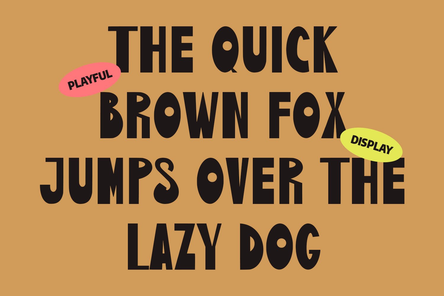 Rathe Oklum Modern Bold Display Font Playful