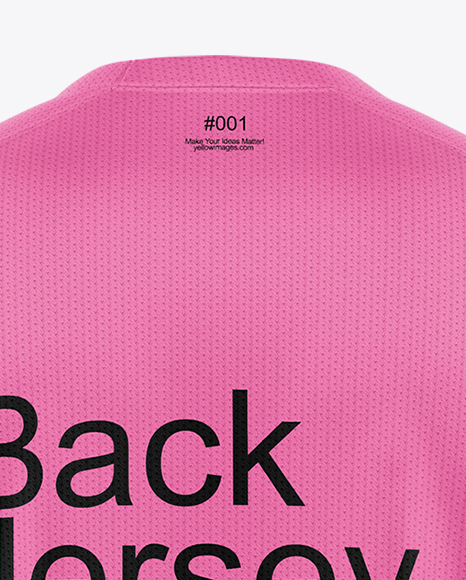 Raglan Long Sleeve Jersey - Back View