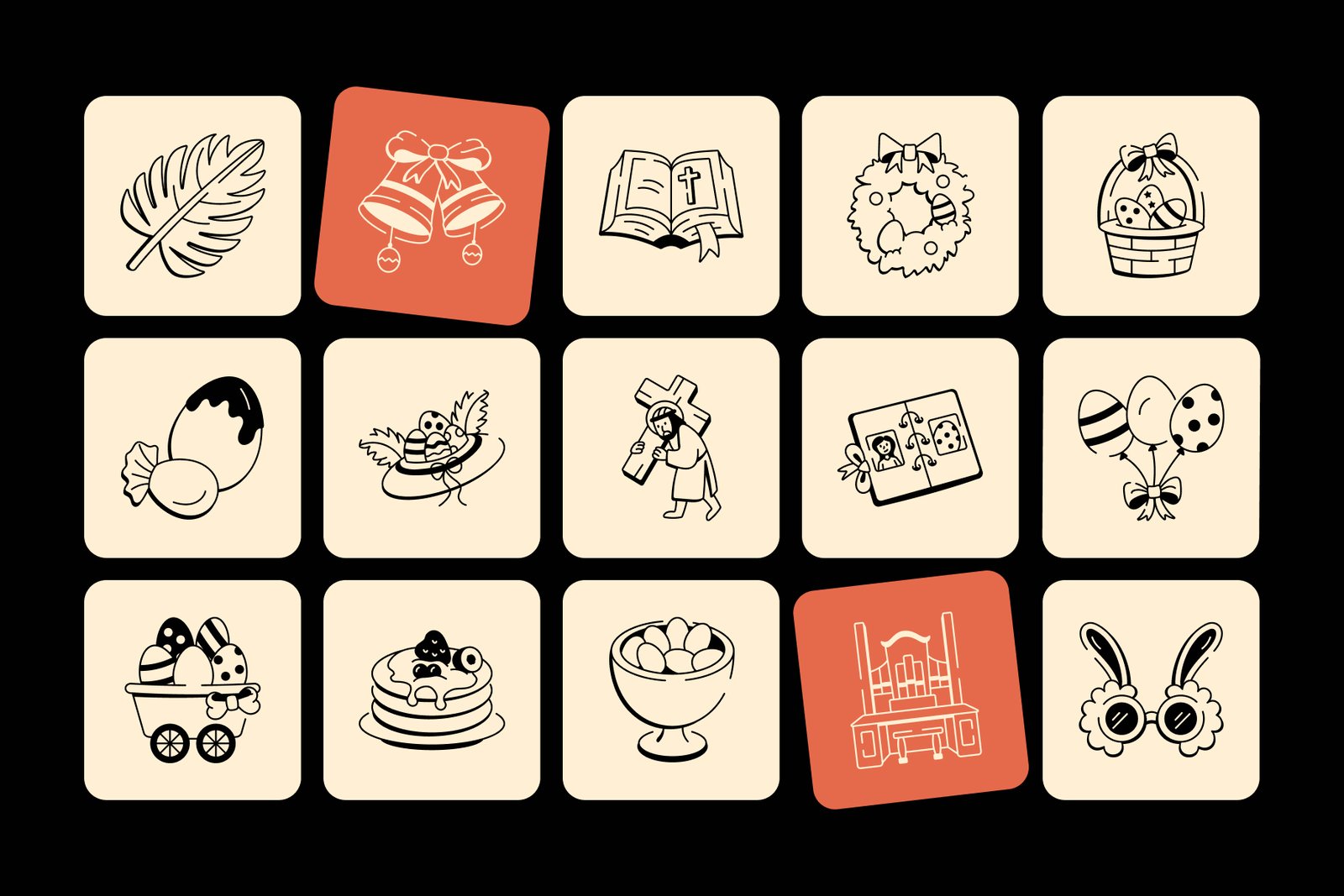 Easter Doodles Collection
