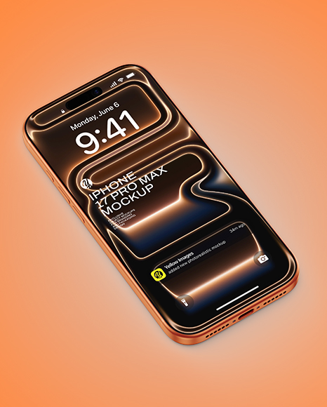 iPhone 17 Pro Max Mockup