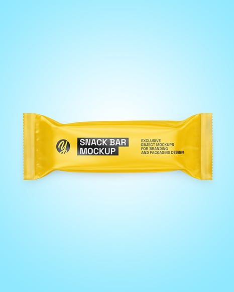 Matte Snack Package Mockup