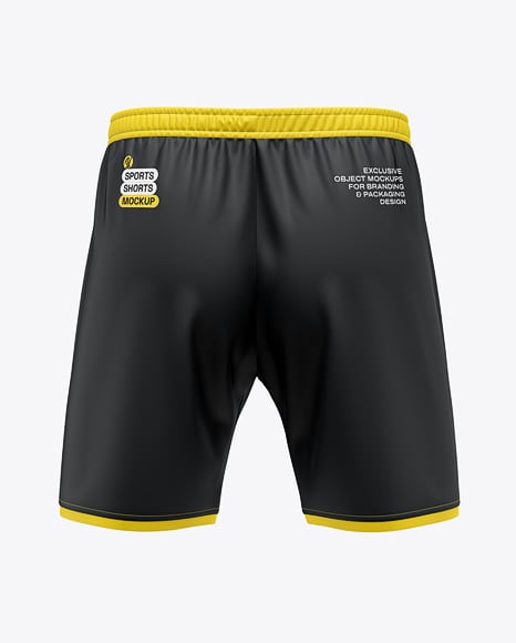 Sports Shorts Mockup - Pin+On+Sport+Mockups