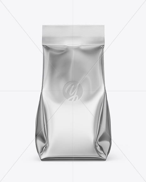 Glossy Metallic Package Mockup
