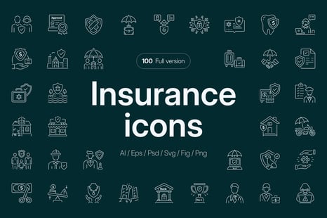 Insurance Icon Set - Insurance icons