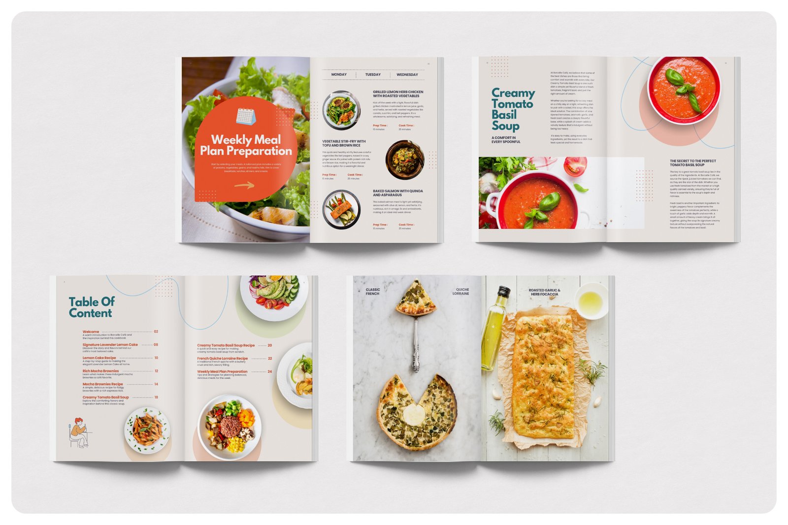 CAFE Food Recipe and Cookbook