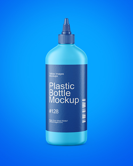 Matte Cosmetic Bottle Mockup