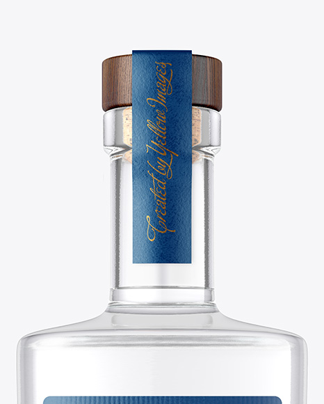 Vodka Bottle Mockup