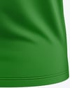 Men's Short Sleeve Raglan Polo Mockup