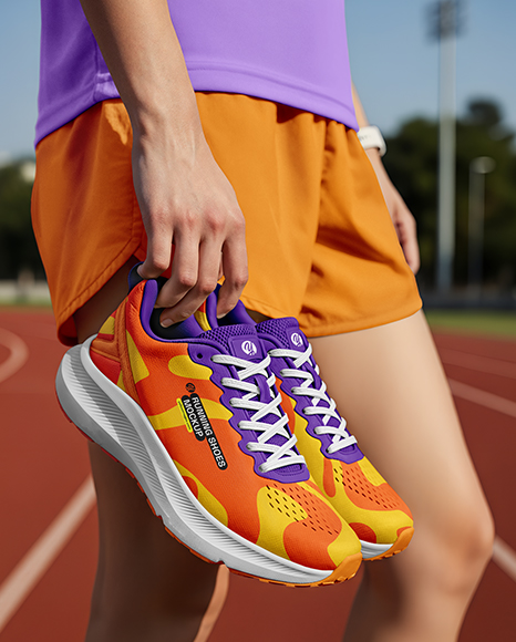 Pair of Running Shoes in Woman's Hand Mockup - Nike+Epic+React+Flyknit+Men+S+Running+Shoe+Running+Shoes+For+Men+Running+Shoes+Shoes