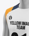 Training Sleeveless Kit Mockup - Half Side View