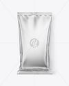 Matte Metallic Package Mockup