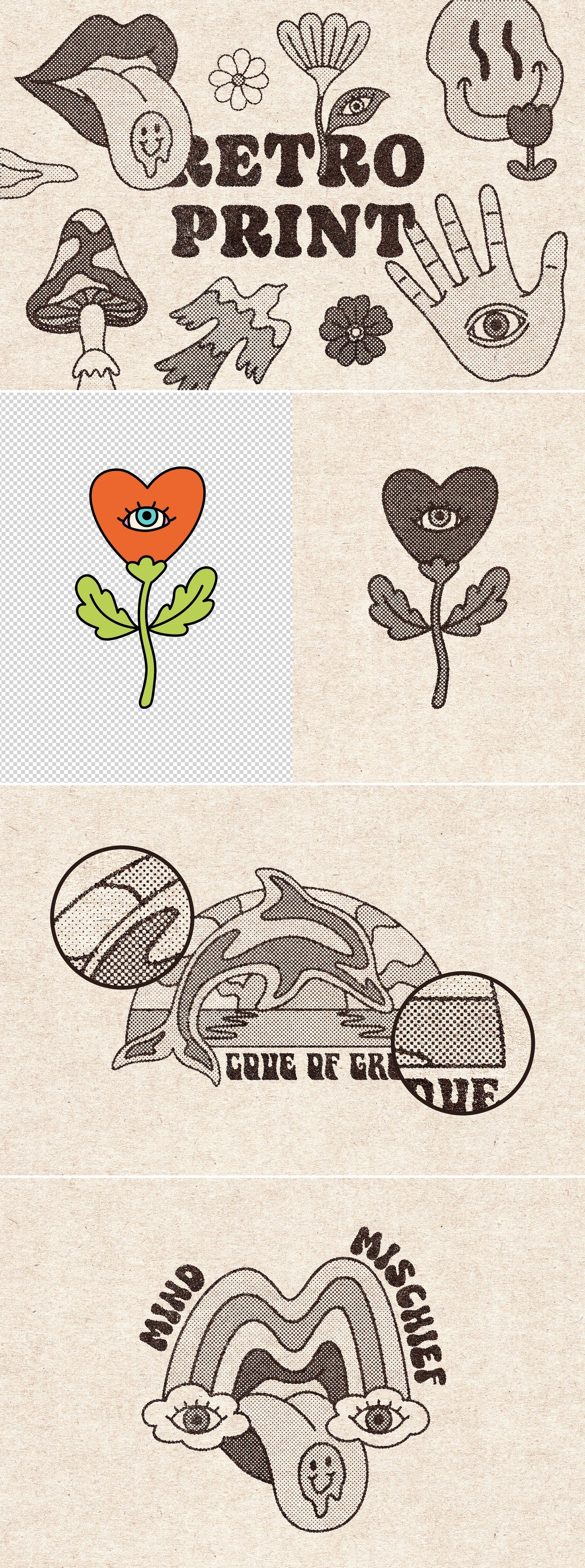 Vintage Printed Bundle