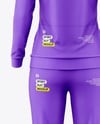 Women's Sport Suit Mockup - Back View