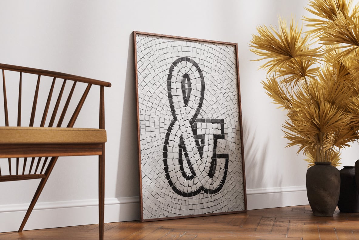 Mosaic BW Font
